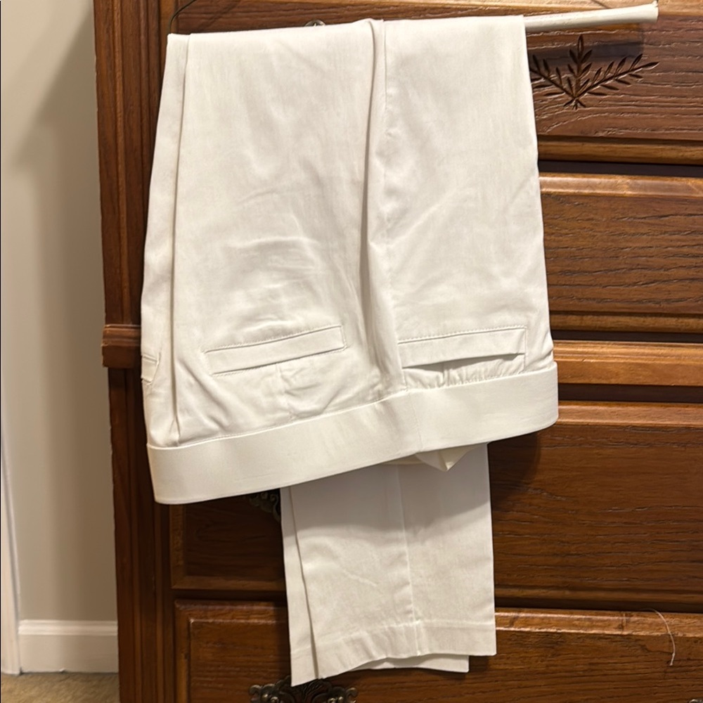 Elegant White Dress Pants